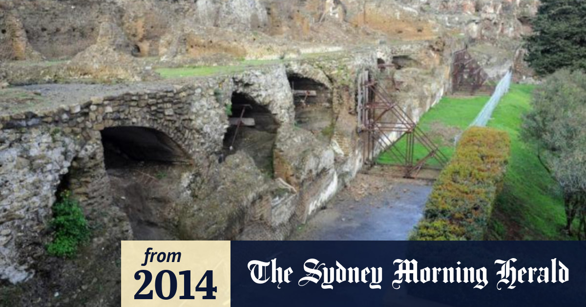 Heavy rains cause damage in Pompeii